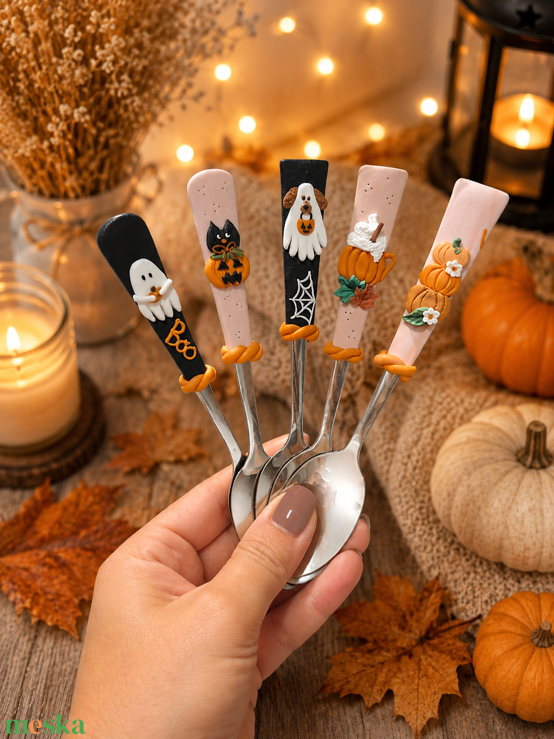 Őszi/Halloween kiskanalak - otthon & életmód - dekoráció - halloween - halloweeni dekoráció - Meska.hu