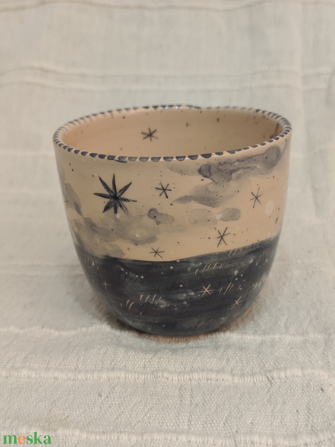 Óriás csillag-kerámia bögre - otthon & életmód - konyhafelszerelés, tálalás - tálalás - bögre & csésze - Meska.hu