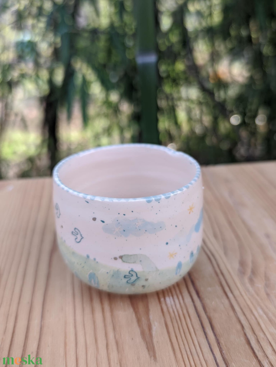 Szeles kis persszós bögre - otthon & életmód - konyhafelszerelés, tálalás - tálalás - bögre & csésze - Meska.hu