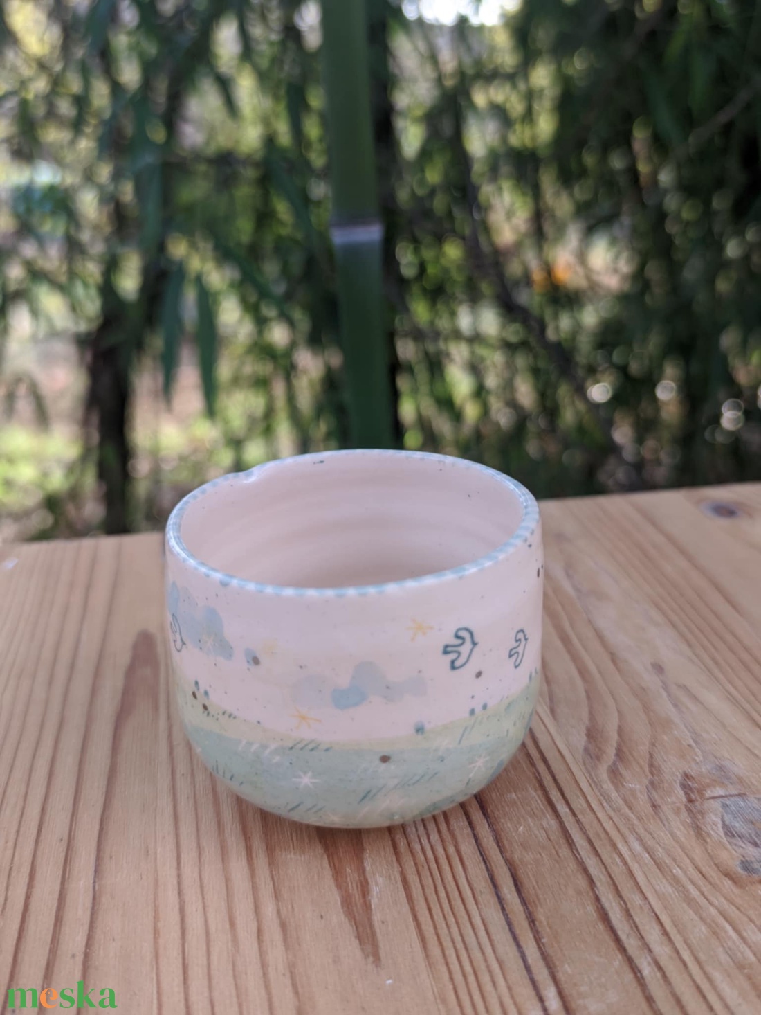 Szeles kis persszós bögre - otthon & életmód - konyhafelszerelés, tálalás - tálalás - bögre & csésze - Meska.hu