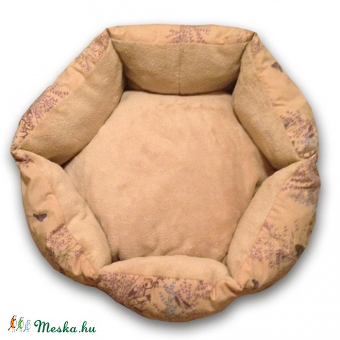 Cicaágy, kutyaágy gépben mosható - virágos rét -  - Meska.hu