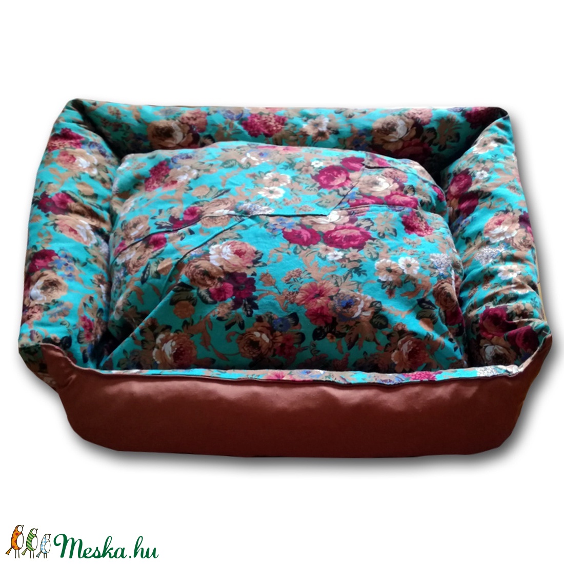Romantikus virágmintás kisállat fekhely  -  - Meska.hu