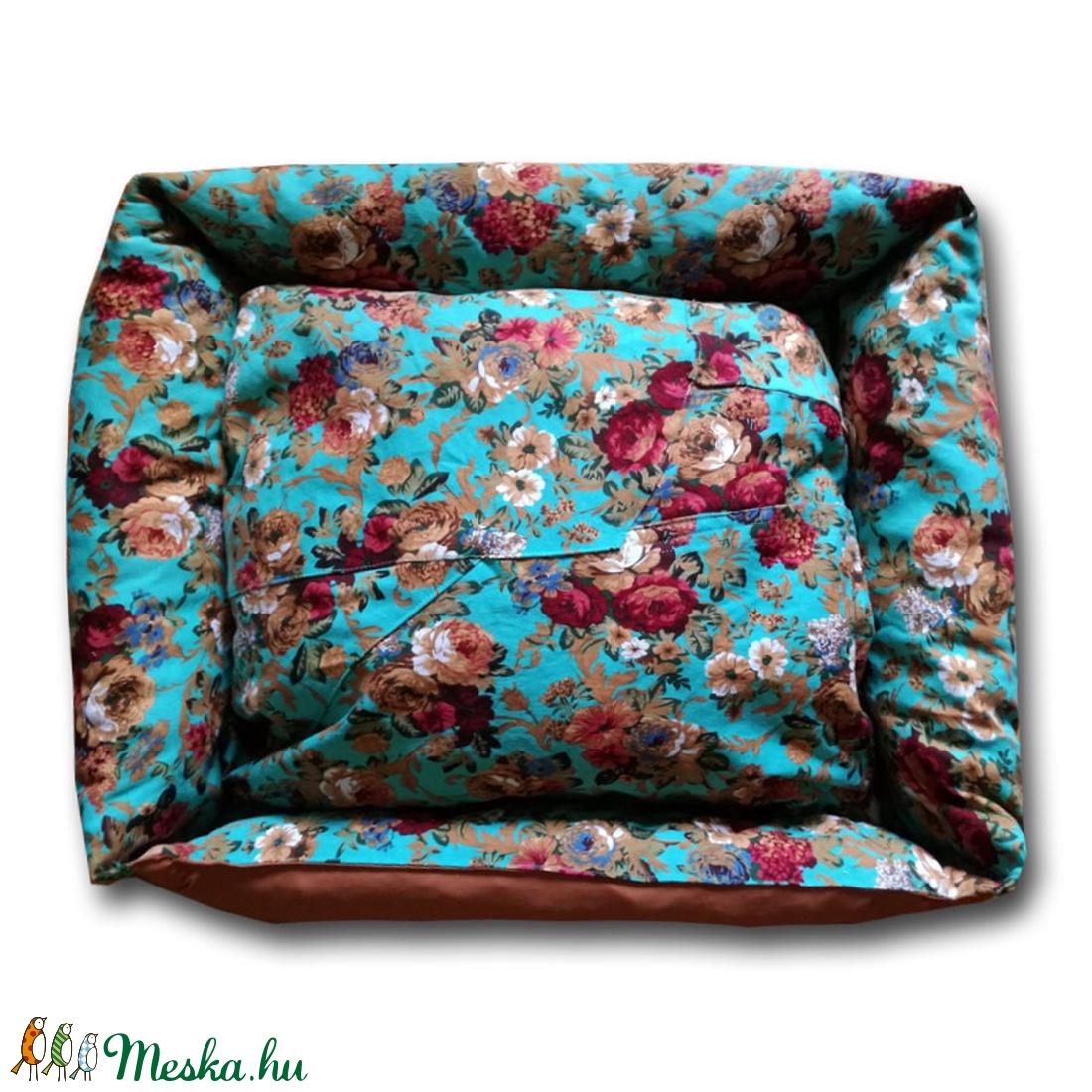 Romantikus virágmintás kisállat fekhely  -  - Meska.hu