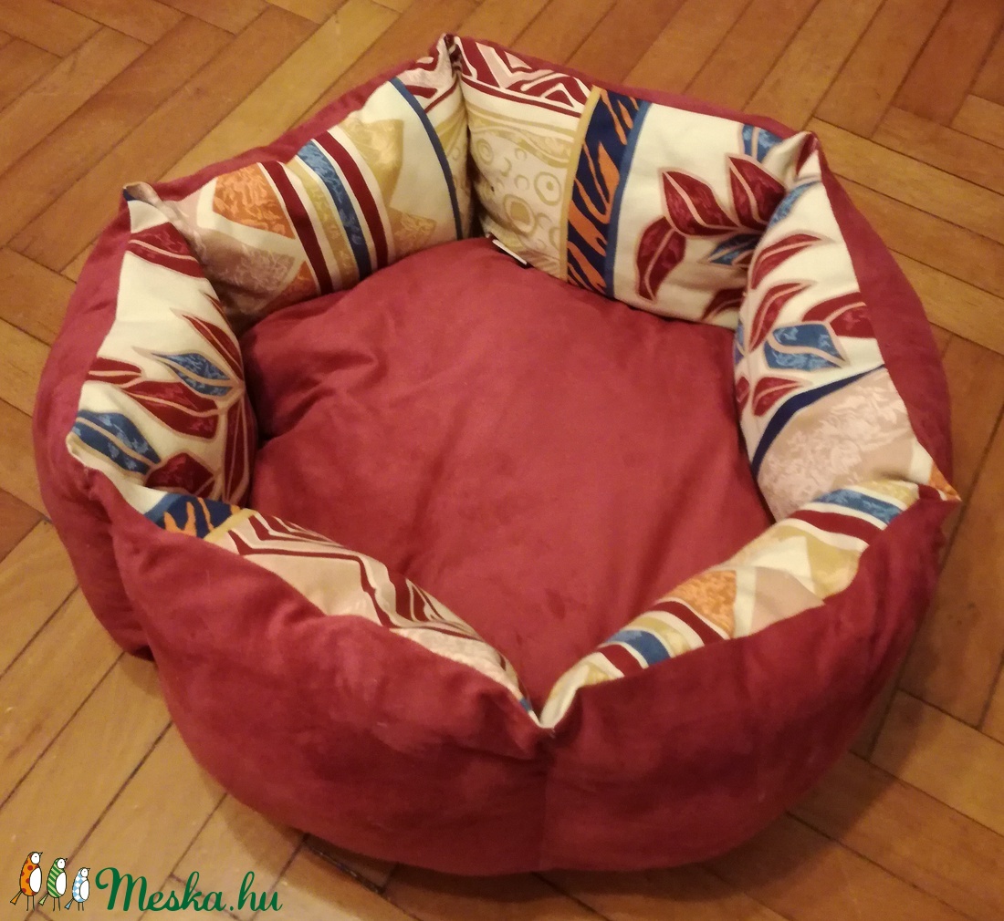 Kutyaágy mintás anyagból -  - Meska.hu
