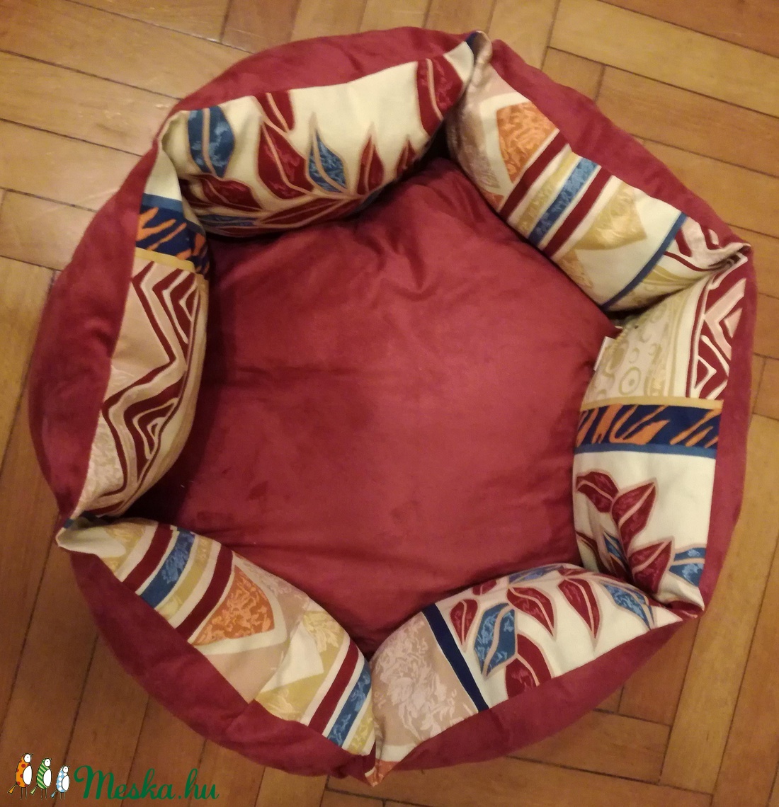 Kutyaágy mintás anyagból -  - Meska.hu