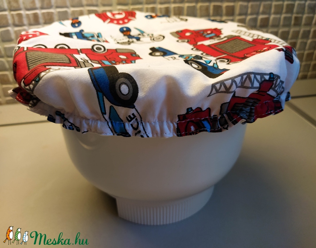 Textil edényfedő - otthon & életmód - konyhafelszerelés, tálalás - konyhai textil - edényfogó & edényfedő - Meska.hu