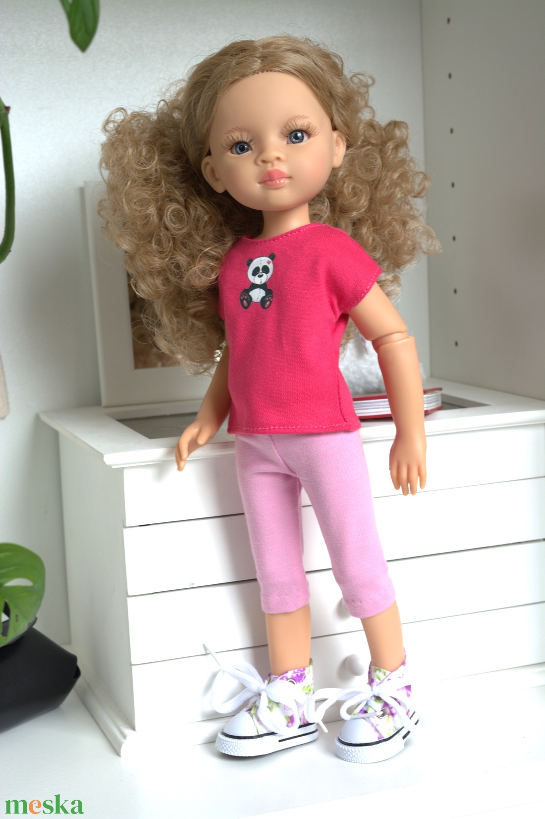 Paola Reina pandás pink szett - játék & sport - baba & babaház - babaruha, babakellék - Meska.hu Paola Reina pandás pink szett - játék & sport - baba & babaház - babaruha, babakellék - Meska.hu