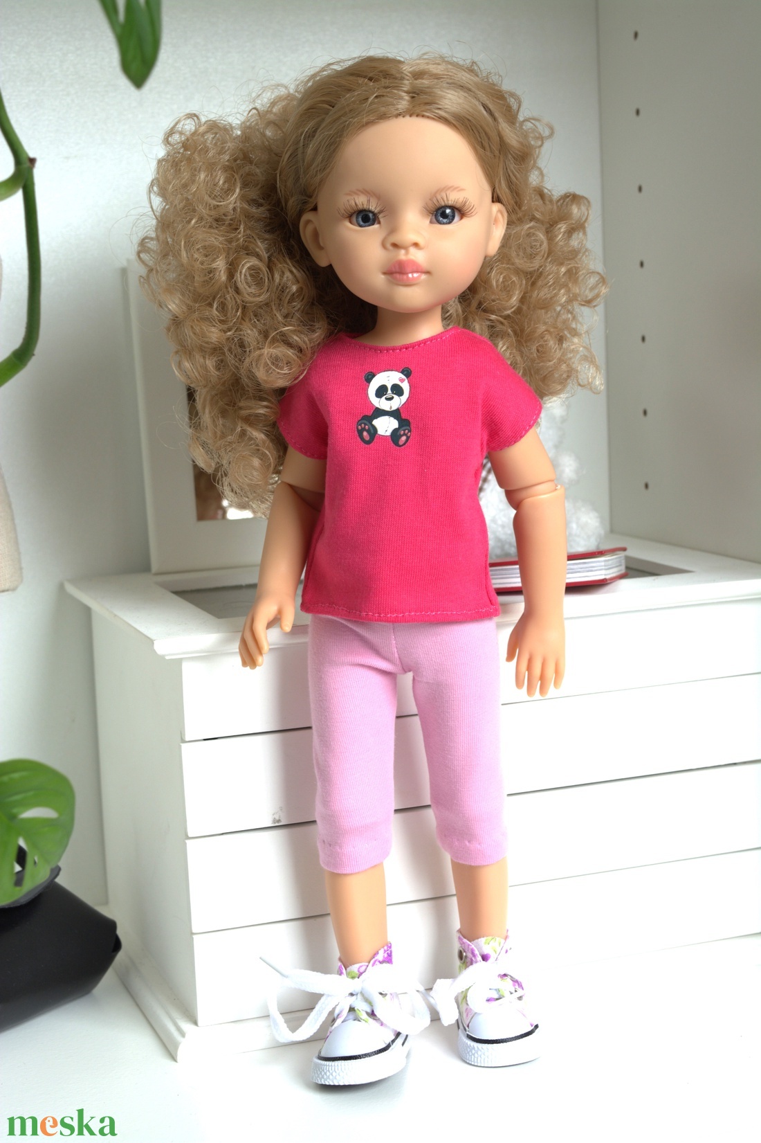 Paola Reina pandás pink szett - játék & sport - baba & babaház - babaruha, babakellék - Meska.hu Paola Reina pandás pink szett - játék & sport - baba & babaház - babaruha, babakellék - Meska.hu