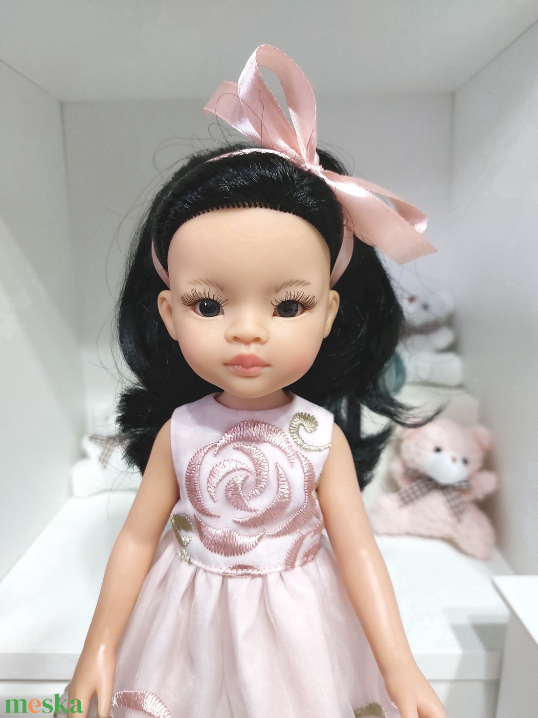 Paola Reina hímzett ruhácska - játék & sport - baba & babaház - babaruha, babakellék - Meska.hu