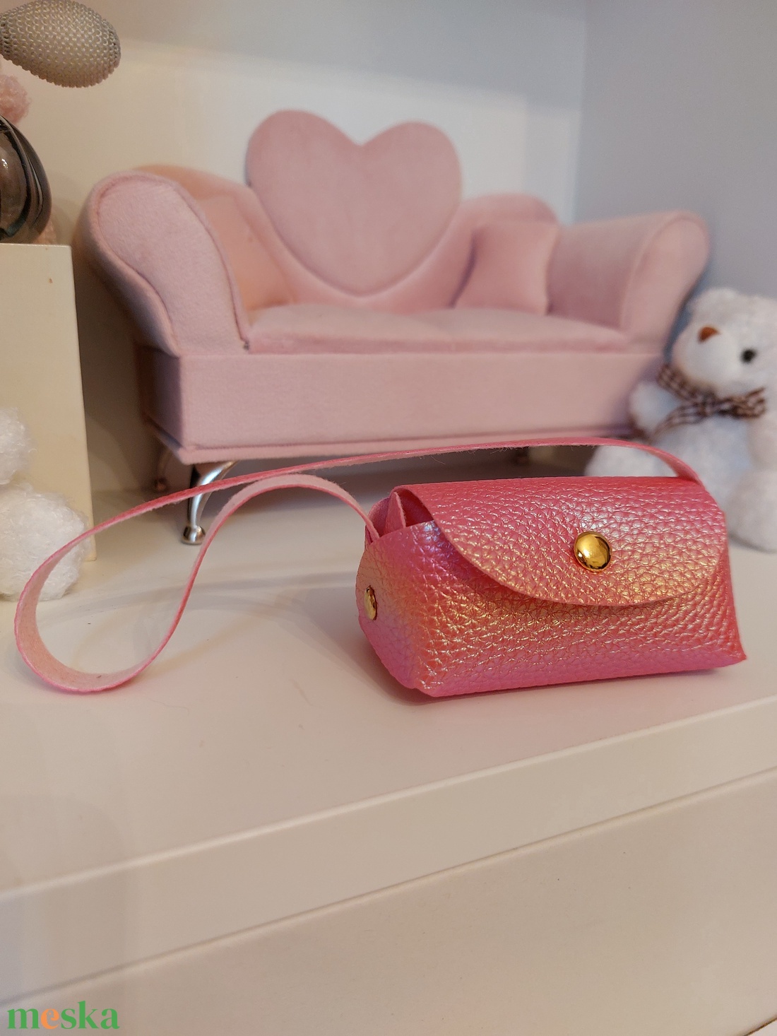 Paola Reina pink táska - játék & sport - baba & babaház - játékbaba, babakellék - Meska.hu