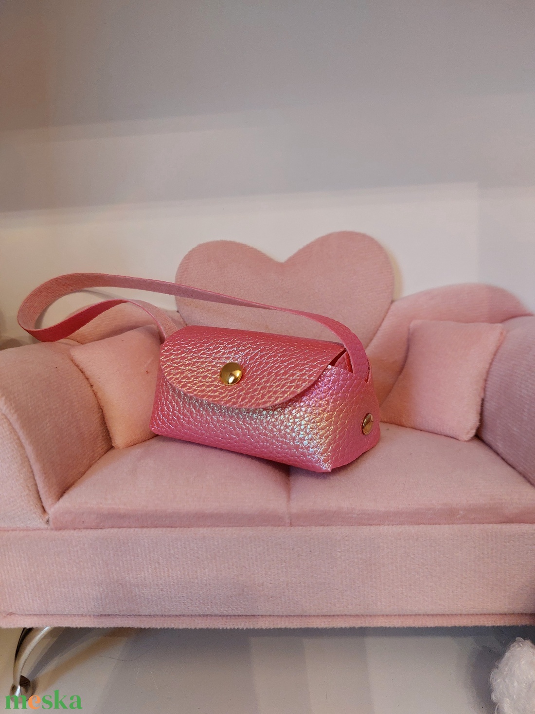 Paola Reina pink táska - játék & sport - baba & babaház - játékbaba, babakellék - Meska.hu