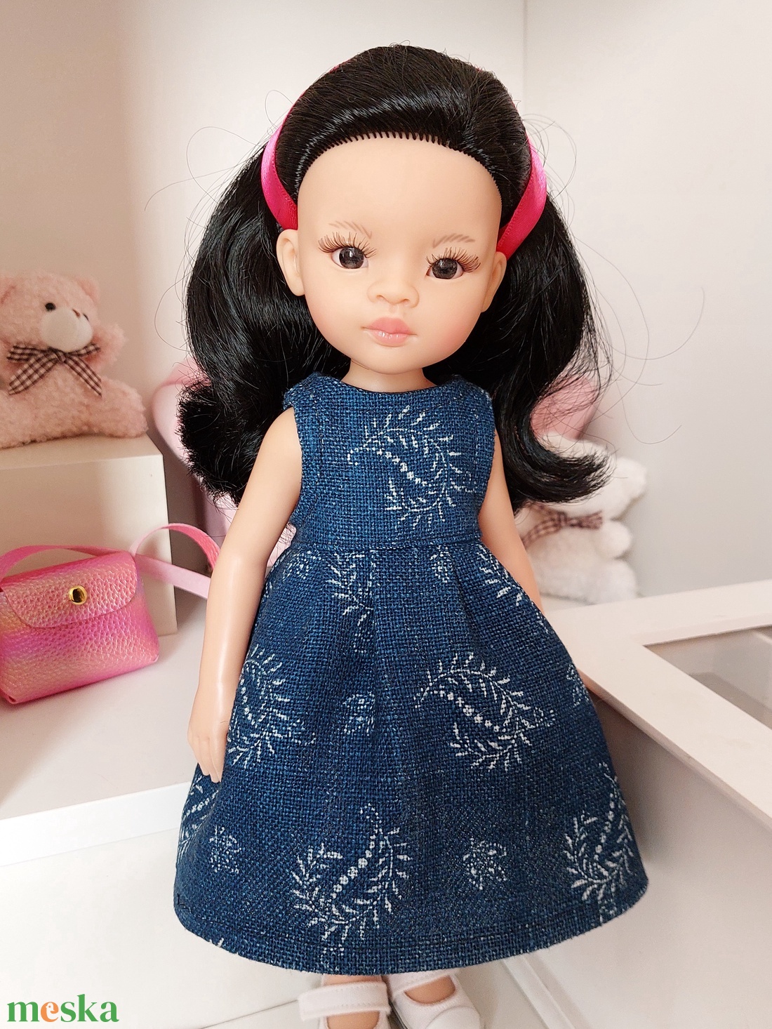 Paola Reina farmer ruhácska - játék & sport - baba & babaház - játékbaba, babakellék - Meska.hu