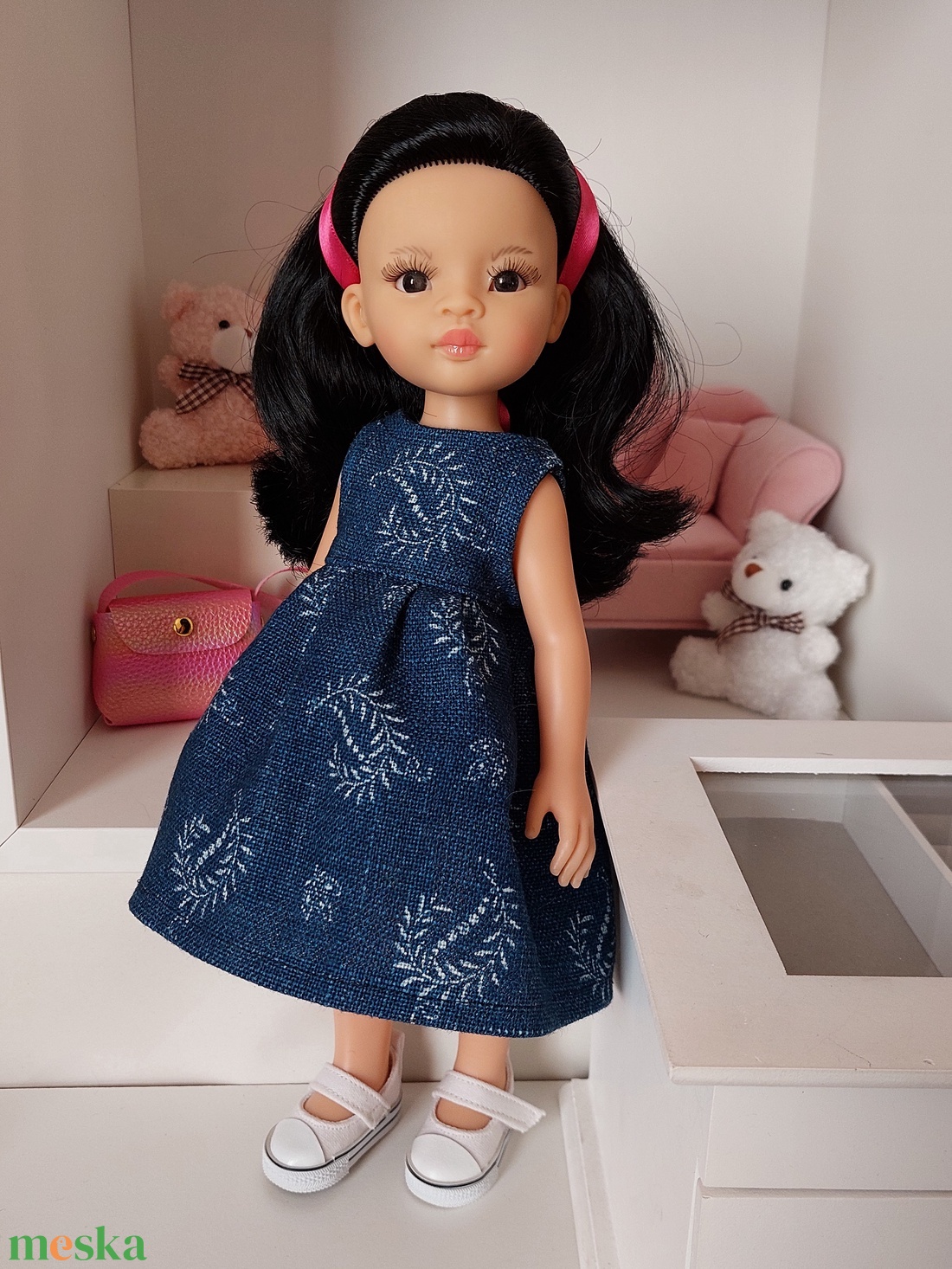 Paola Reina farmer ruhácska - játék & sport - baba & babaház - játékbaba, babakellék - Meska.hu