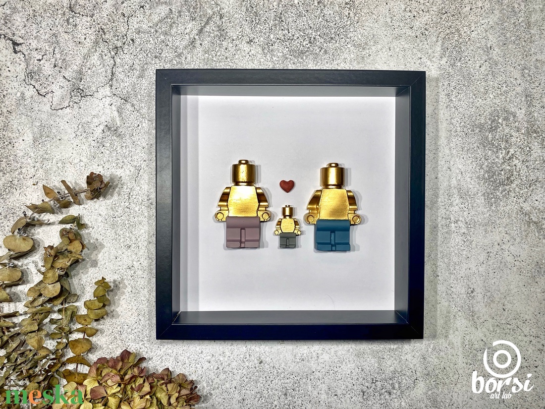 Jesmonite 'kisCsalád' Lego figurás családi kép, shadow box, egyedi, dekoratív fali kép, 2 felnőtt, 1 gyerek - otthon & életmód - dekoráció - kép & falikép - 3d képek - Meska.hu Jesmonite 'kisCsalád' Lego figurás családi kép, shadow box, egyedi, dekoratív fali kép, 2 felnőtt, 1 gyerek - otthon & életmód - dekoráció - kép & falikép - 3d képek - Meska.hu