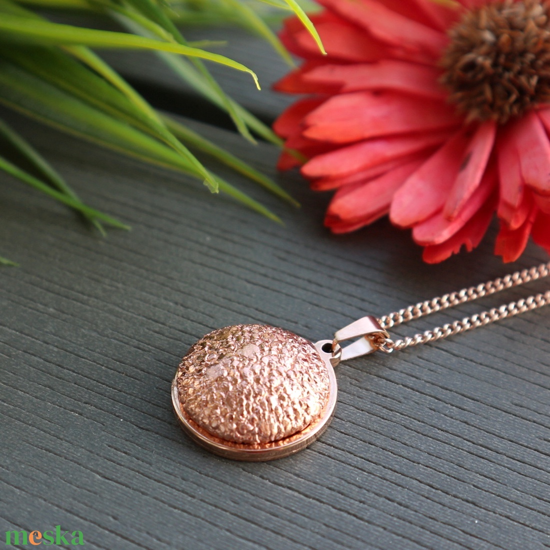 Rosegold nemesacél medálos nyaklánc - ékszer - nyaklánc - medálos nyaklánc - Meska.hu Rosegold nemesacél medálos nyaklánc - ékszer - nyaklánc - medálos nyaklánc - Meska.hu