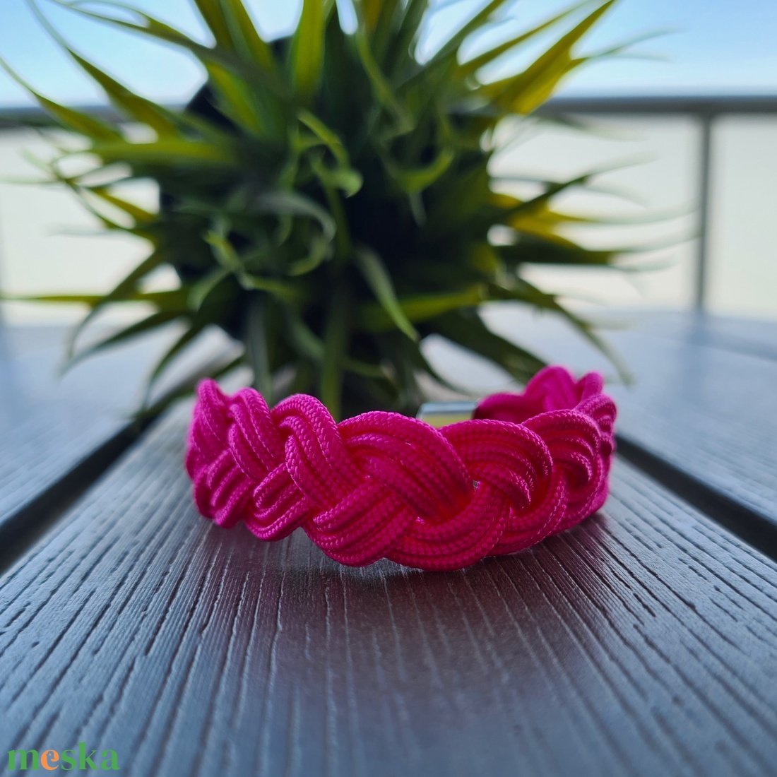 Magenta színű fonott paracord karkötő - ékszer - karkötő - fonott karkötő - Meska.hu Magenta színű fonott paracord karkötő - ékszer - karkötő - fonott karkötő - Meska.hu