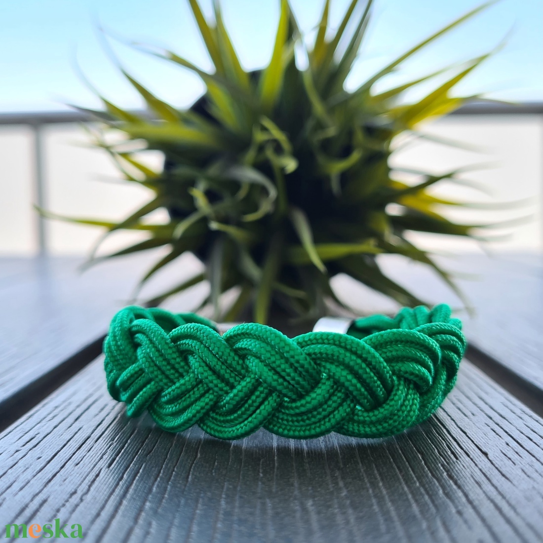 Zöld fonott paracord karkötő - ékszer - karkötő - fonott karkötő - Meska.hu Zöld fonott paracord karkötő - ékszer - karkötő - fonott karkötő - Meska.hu