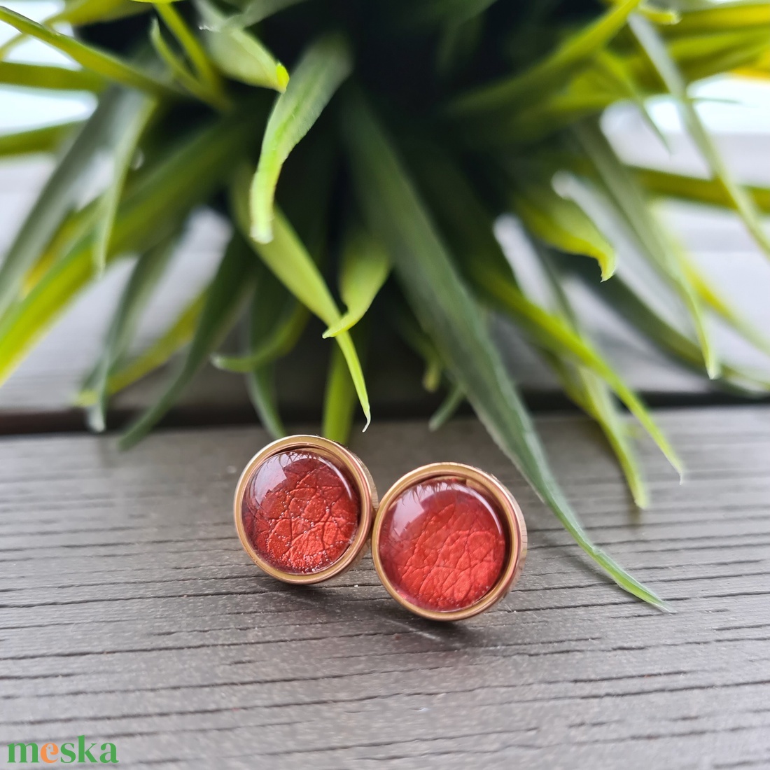 Metál tégla - rosegold nemesacél bedugós fülbevaló - ékszer - fülbevaló - pötty fülbevaló - Meska.hu Metál tégla - rosegold nemesacél bedugós fülbevaló - ékszer - fülbevaló - pötty fülbevaló - Meska.hu