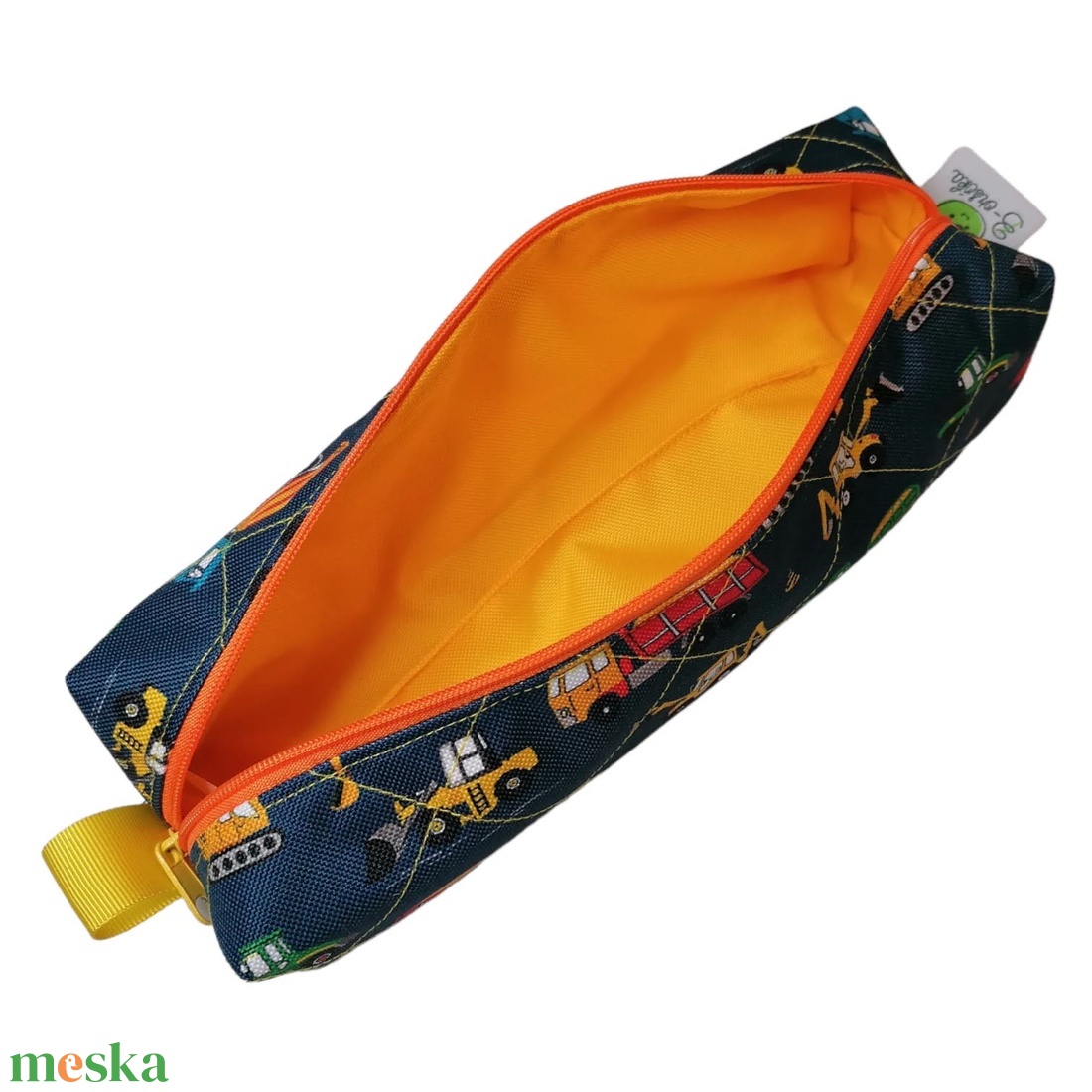 Tolltartó / neszesszer vízálló poliészterből - munkagépek - otthon & életmód - papír, írószer - tolltartó & ceruzatekercs - Meska.hu