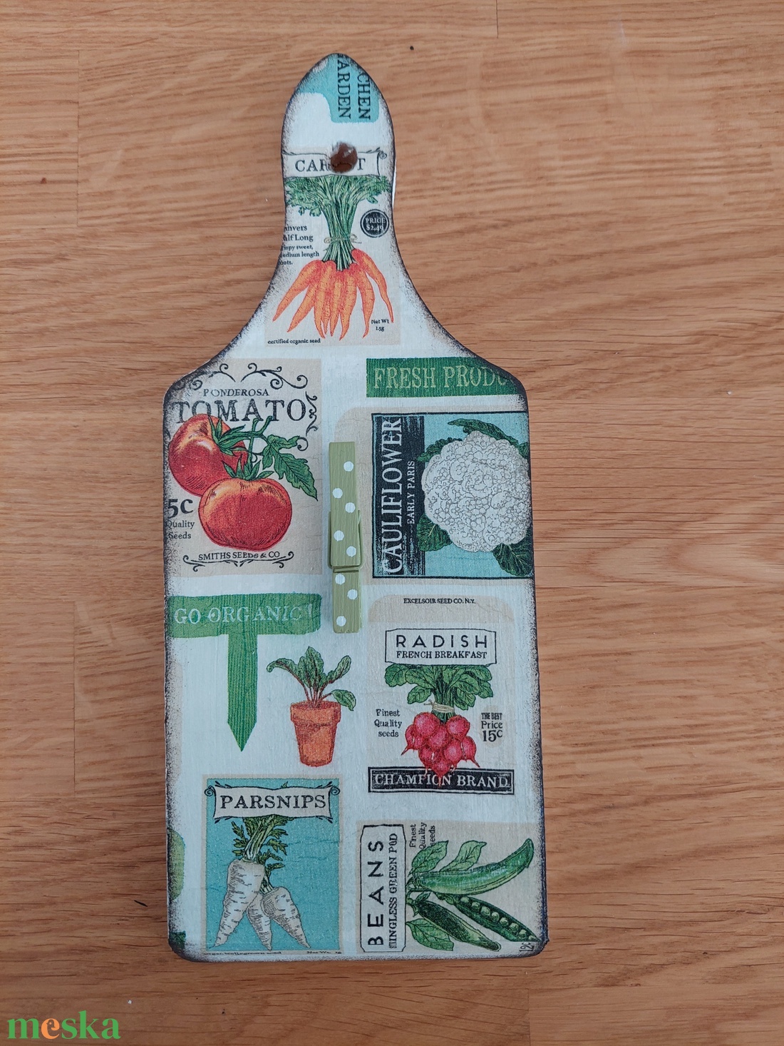 Vágódeszka üzenőfal - otthon & életmód - konyhafelszerelés, tálalás - konyhai dekoráció - konyhai dísz - Meska.hu