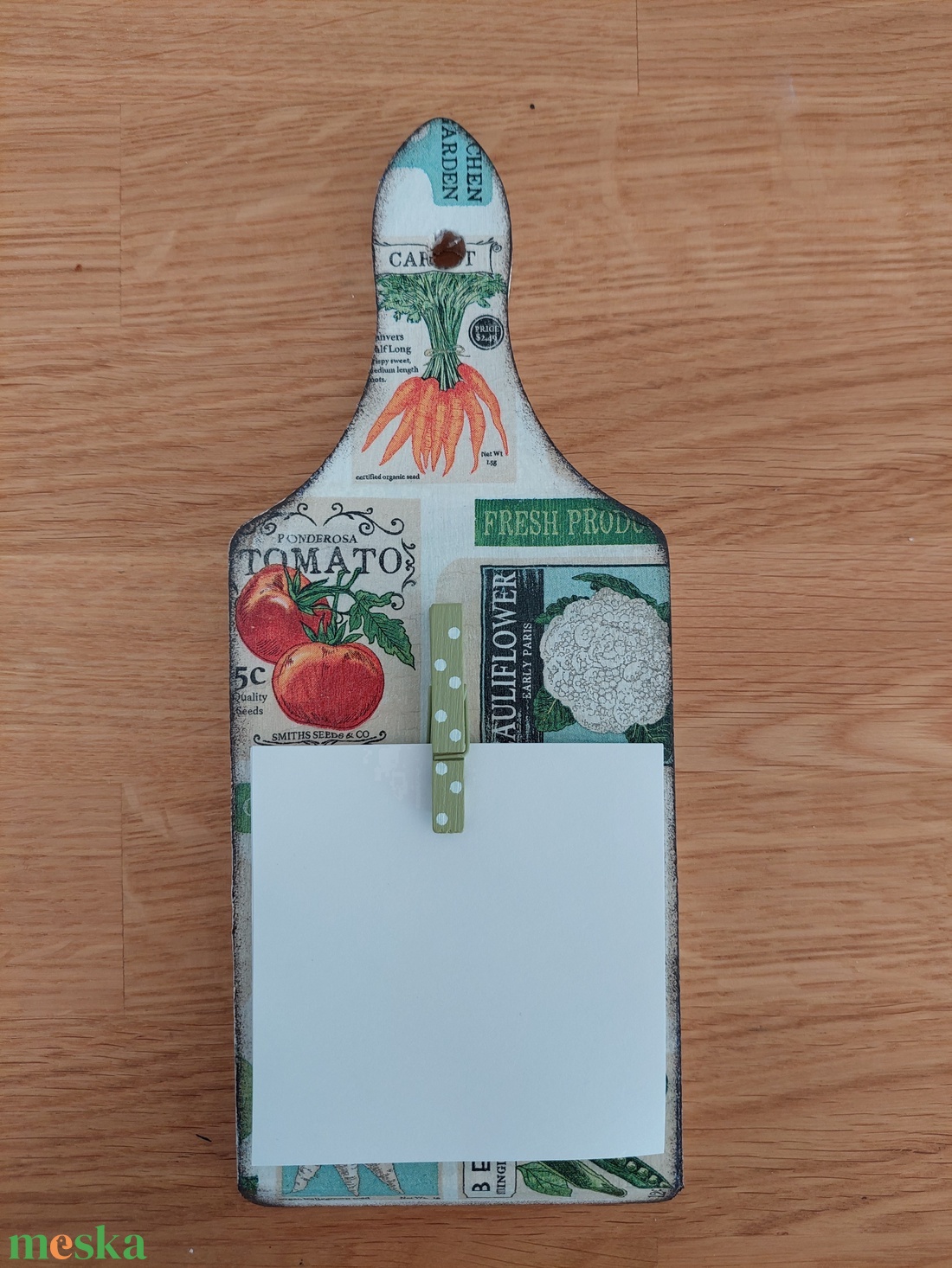 Vágódeszka üzenőfal - otthon & életmód - konyhafelszerelés, tálalás - konyhai dekoráció - konyhai dísz - Meska.hu