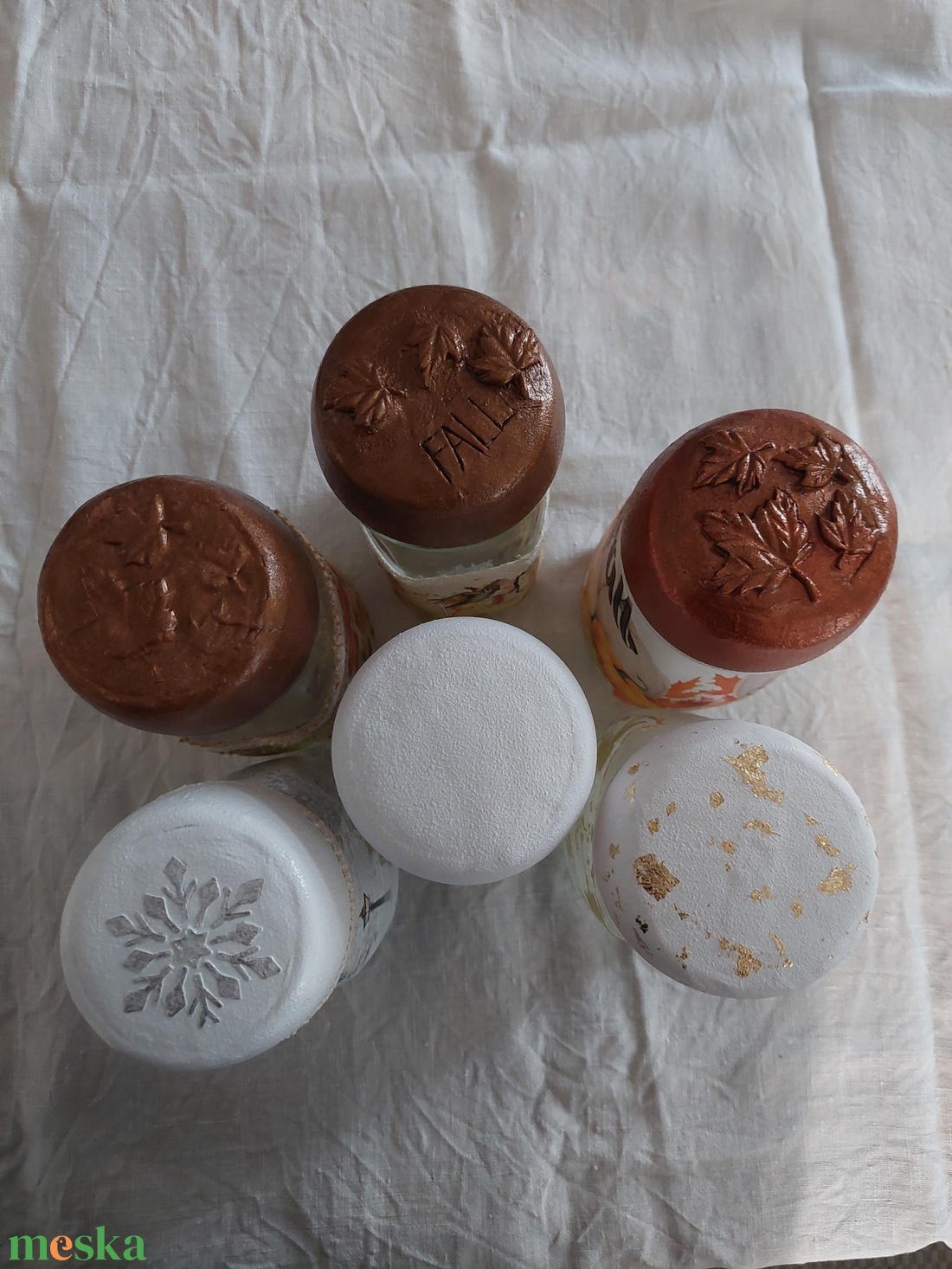 Üveg lámpás - otthon & életmód - dekoráció - asztal és polc dekoráció - díszüveg - Meska.hu