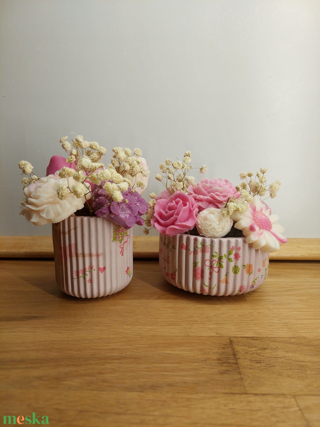 Illatviasz virágcsokor - otthon & életmód - virágdekoráció - virágdíszek - asztali virágdísz - Meska.hu