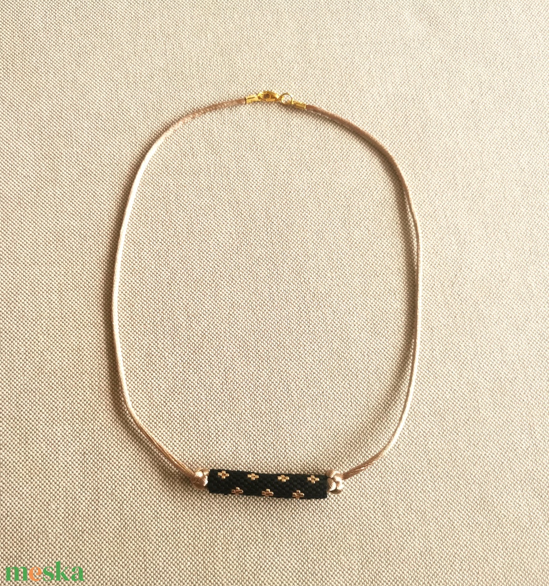 Éj királynője peyote nyaklánc - ékszer - nyaklánc - gyöngyös nyaklánc - Meska.hu