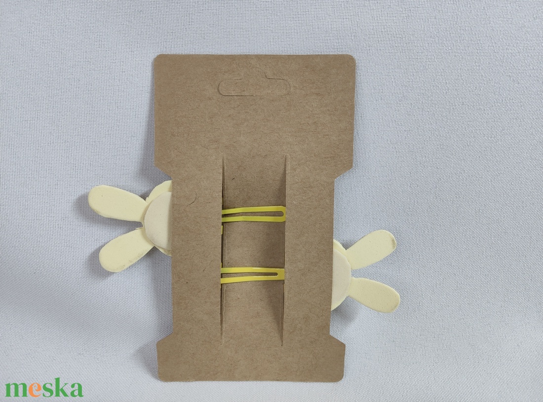 Nyuszis hajcsat - ruha & divat - hajdísz & hajcsat - hajcsat & hajtű - Meska.hu