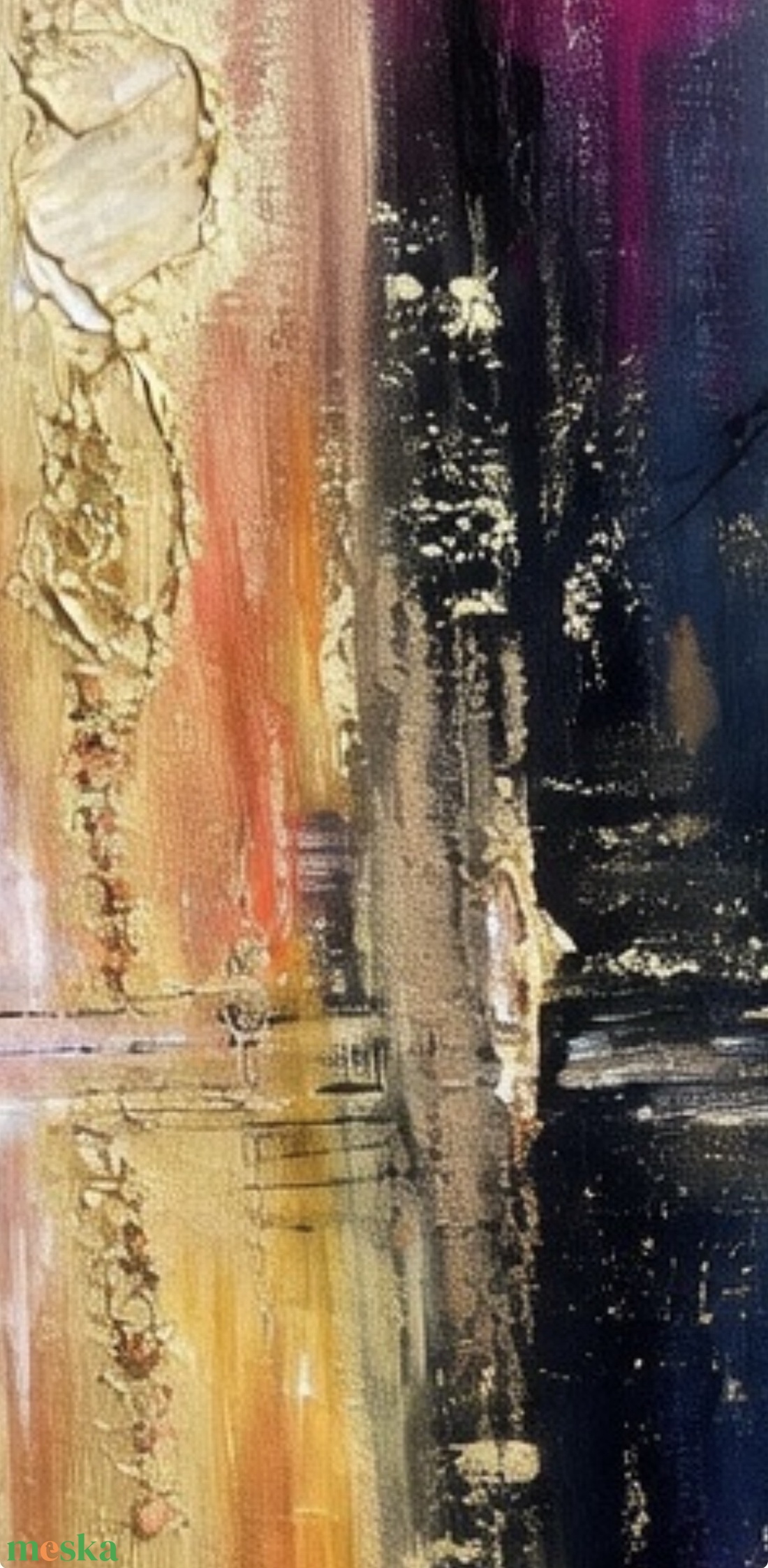 Szerelmesek a fény kapujában  Modern festmény - művészet - festmény - akril - Meska.hu