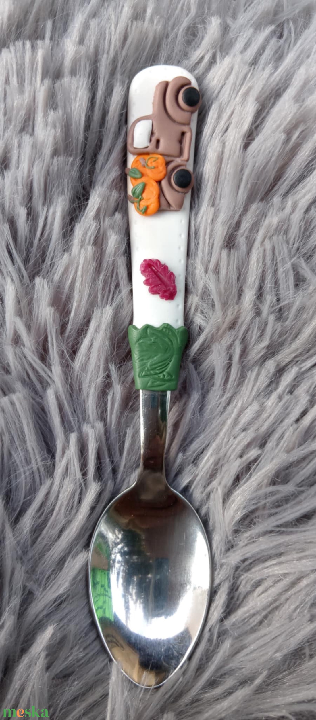 Tökszállító teherautó - otthon & életmód - konyhafelszerelés, tálalás - tálalás - kanál & villa - Meska.hu