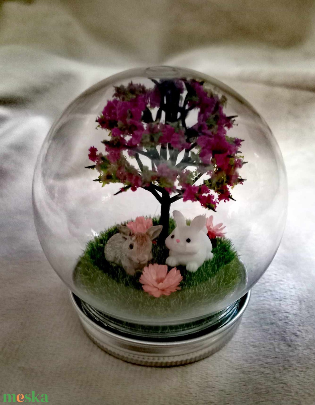 Gömbbe zárt világ - 2 - esküvő - dekoráció - asztaldísz - Meska.hu