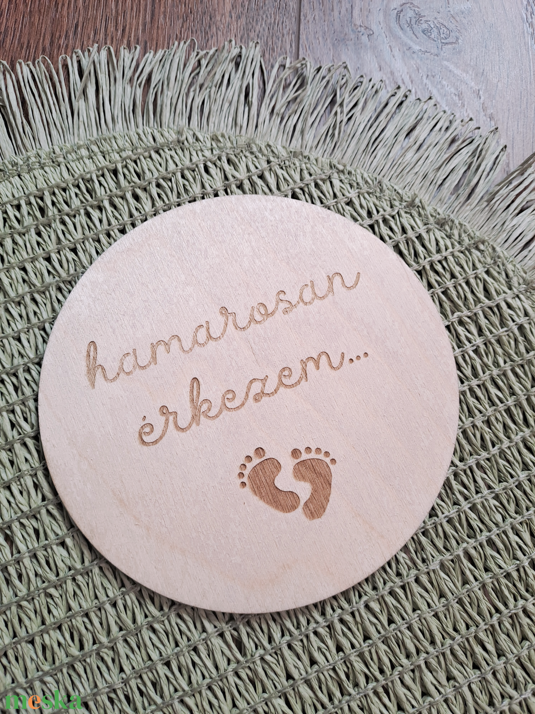 Hamarosan érkezem... tábla - ruha & divat - babaruha & gyerekruha - babafotózási ruha és kellék - Meska.hu Hamarosan érkezem... tábla - ruha & divat - babaruha & gyerekruha - babafotózási ruha és kellék - Meska.hu