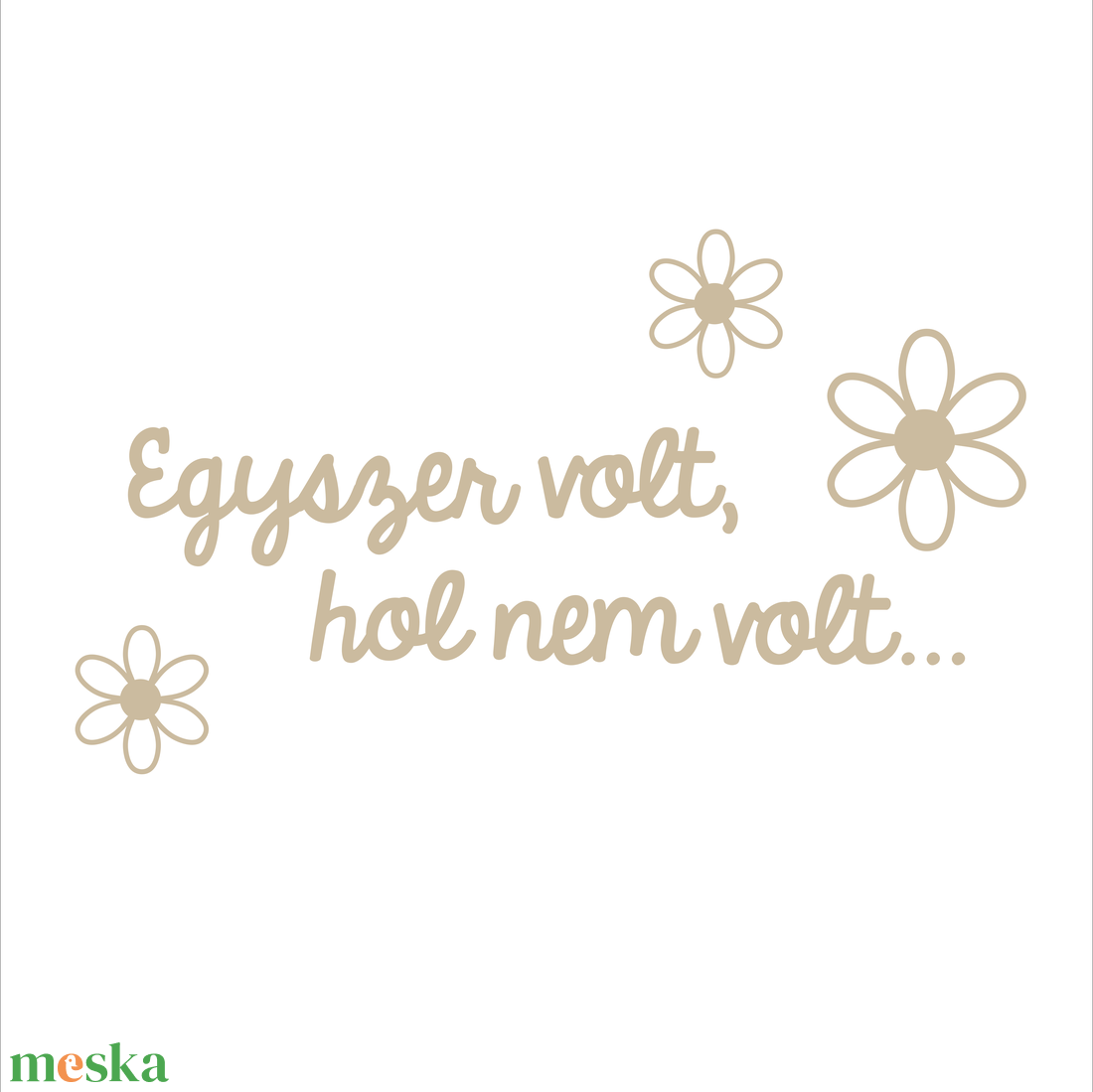 Felirat kiegészítő - Teli virág - otthon & életmód - babaszoba, gyerekszoba - babaszoba dekoráció - Meska.hu