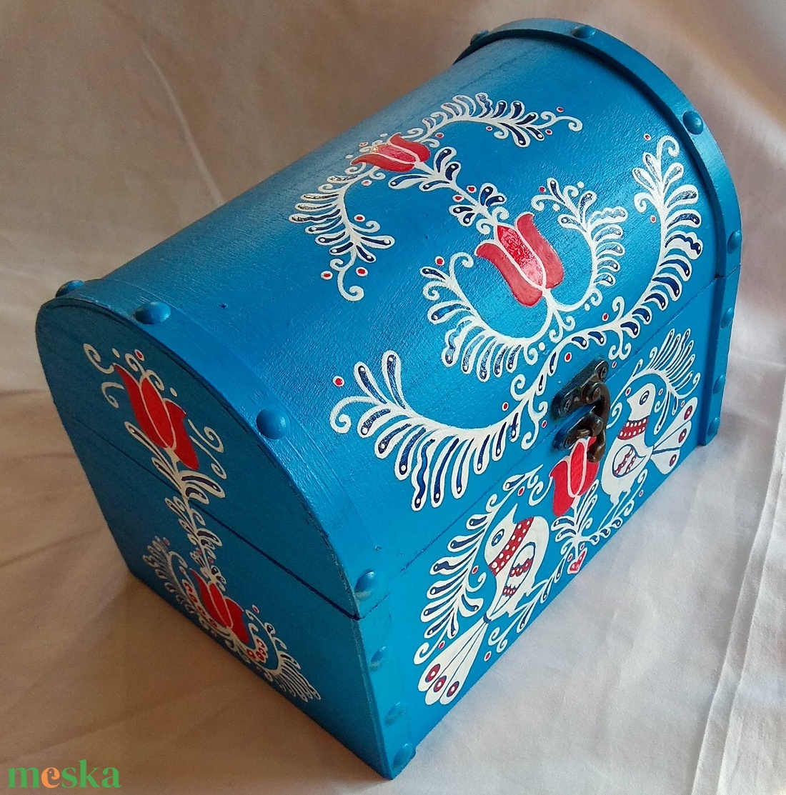 Székelyföldi tulipános láda - otthon & életmód - dekoráció - asztal és polc dekoráció - díszdoboz - Meska.hu Székelyföldi tulipános láda - otthon & életmód - dekoráció - asztal és polc dekoráció - díszdoboz - Meska.hu