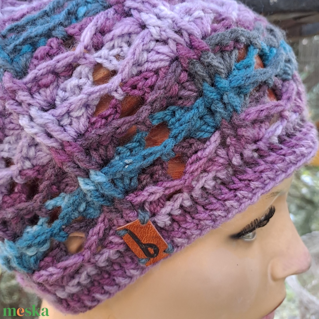 AKCIÓ! Női sapka, sál, horgolt, kötött: Giorgia  - ruha & divat - sál, sapka, kendő - sapka & sál szett - Meska.hu
