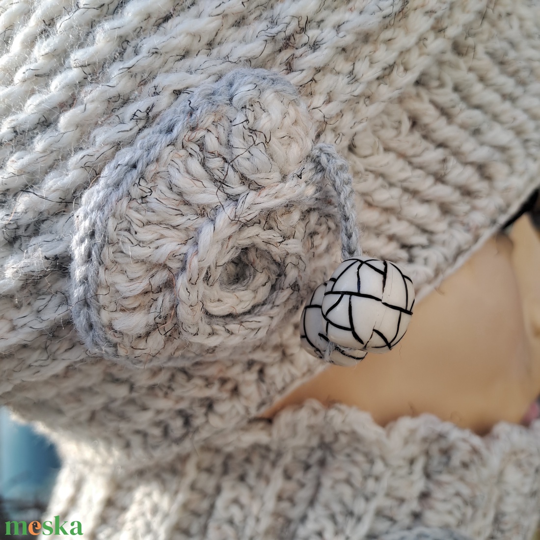 Sapka, sál, horgolt szett, Lavina - ruha & divat - sál, sapka, kendő - sapka & sál szett - Meska.hu