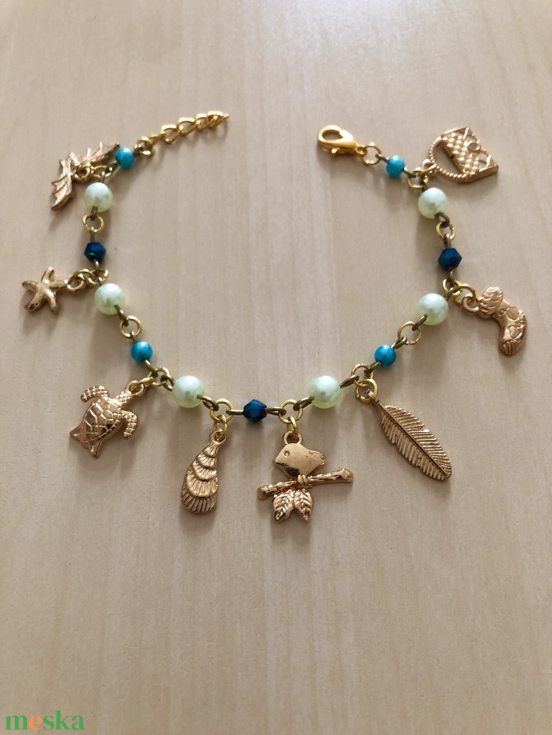 Charmie 003 - ékszer - karkötő - charm karkötő - Meska.hu