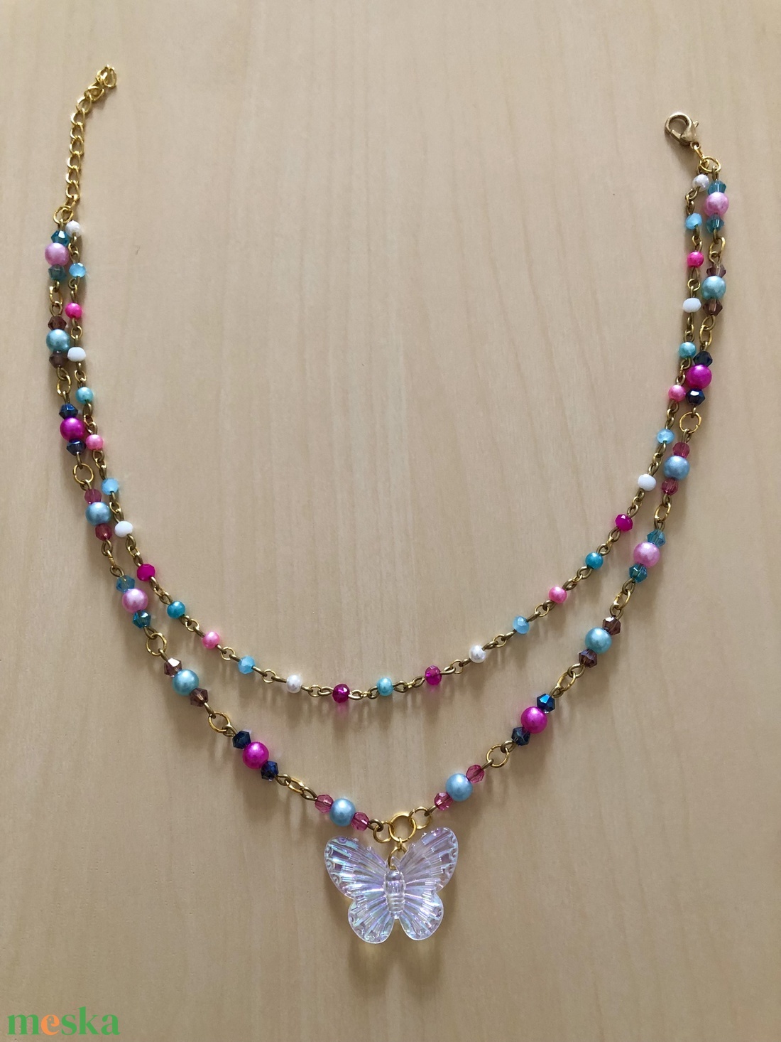 Fairytale G01 - ékszer - nyaklánc - gyöngyös nyaklánc - Meska.hu