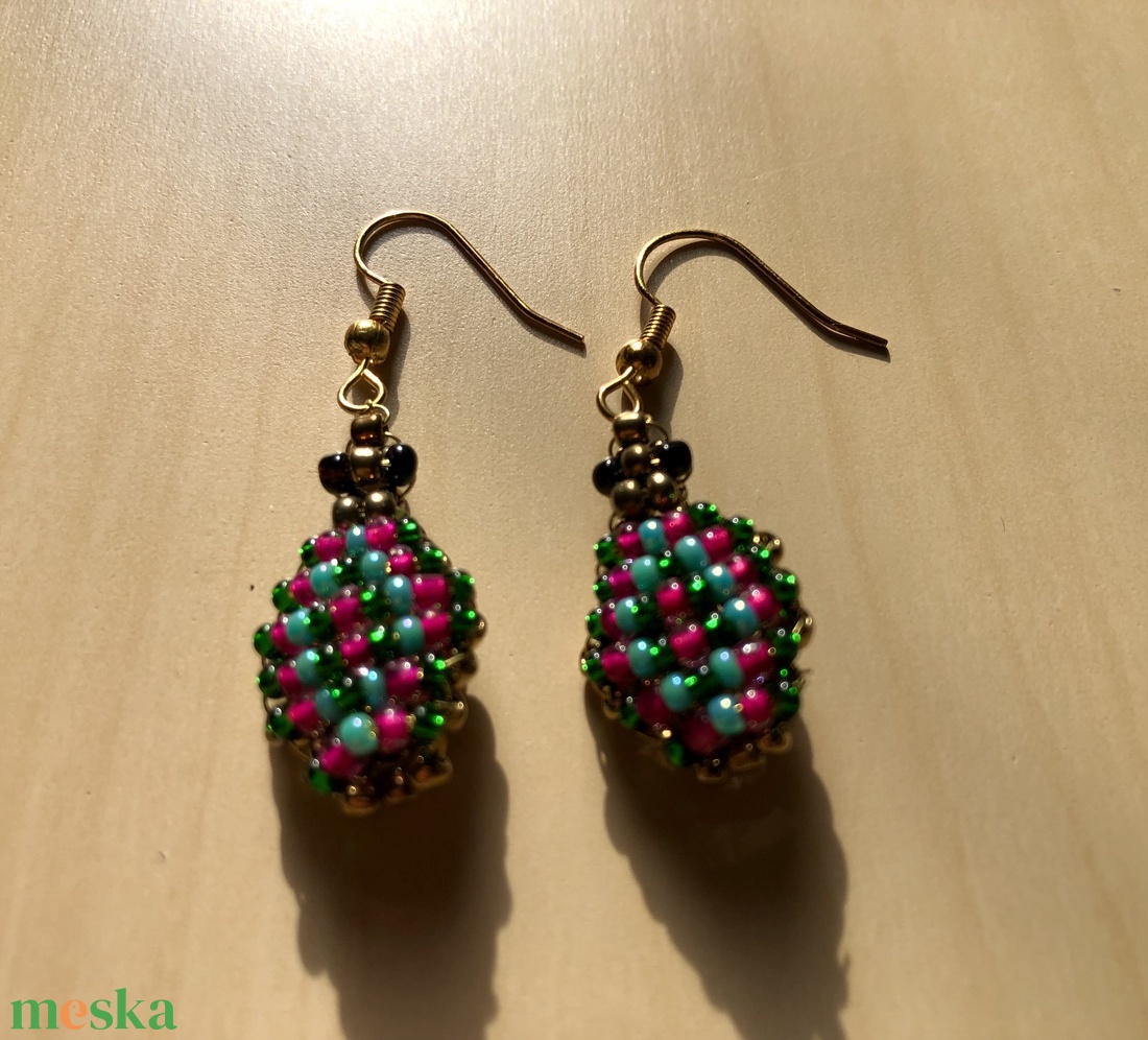 Turtle G01 - ékszer - fülbevaló - lógó fülbevaló - Meska.hu