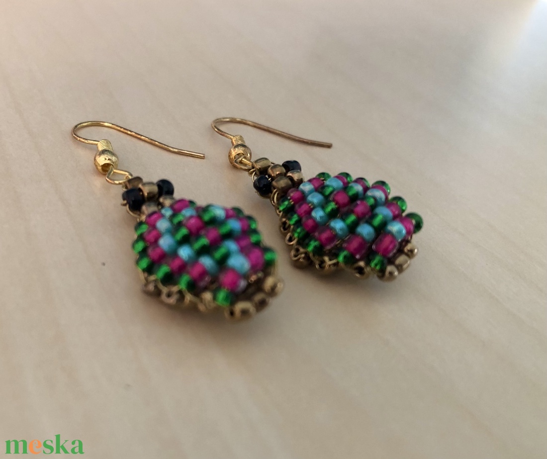 Turtle G01 - ékszer - fülbevaló - lógó fülbevaló - Meska.hu