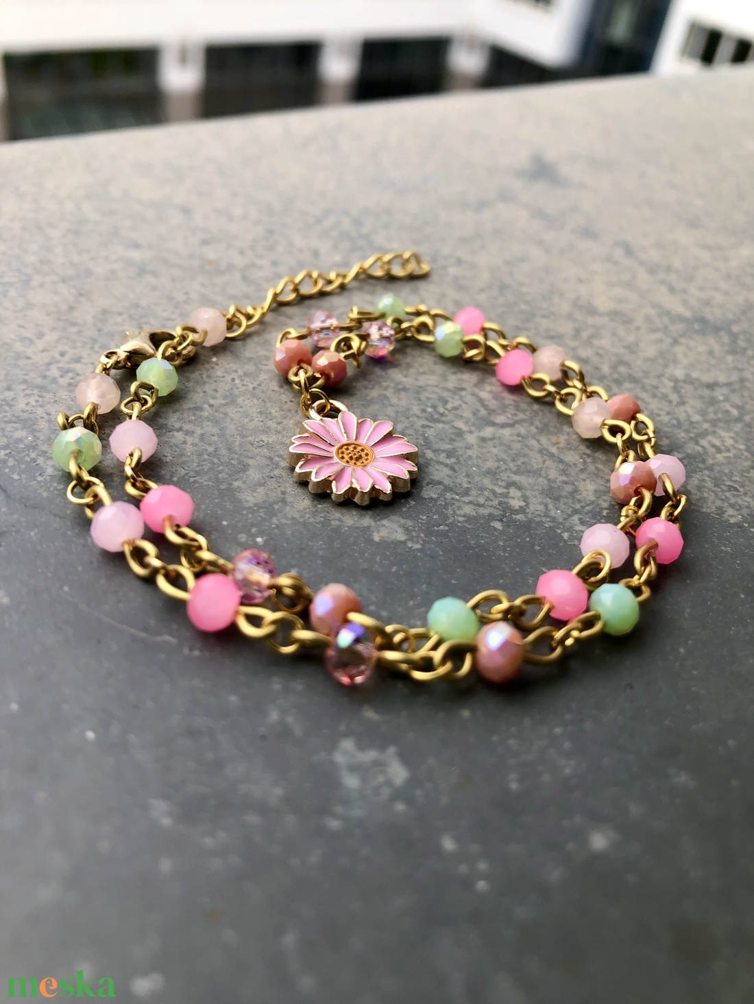 SpringFlower 001 - ékszer - nyaklánc - medálos nyaklánc - Meska.hu