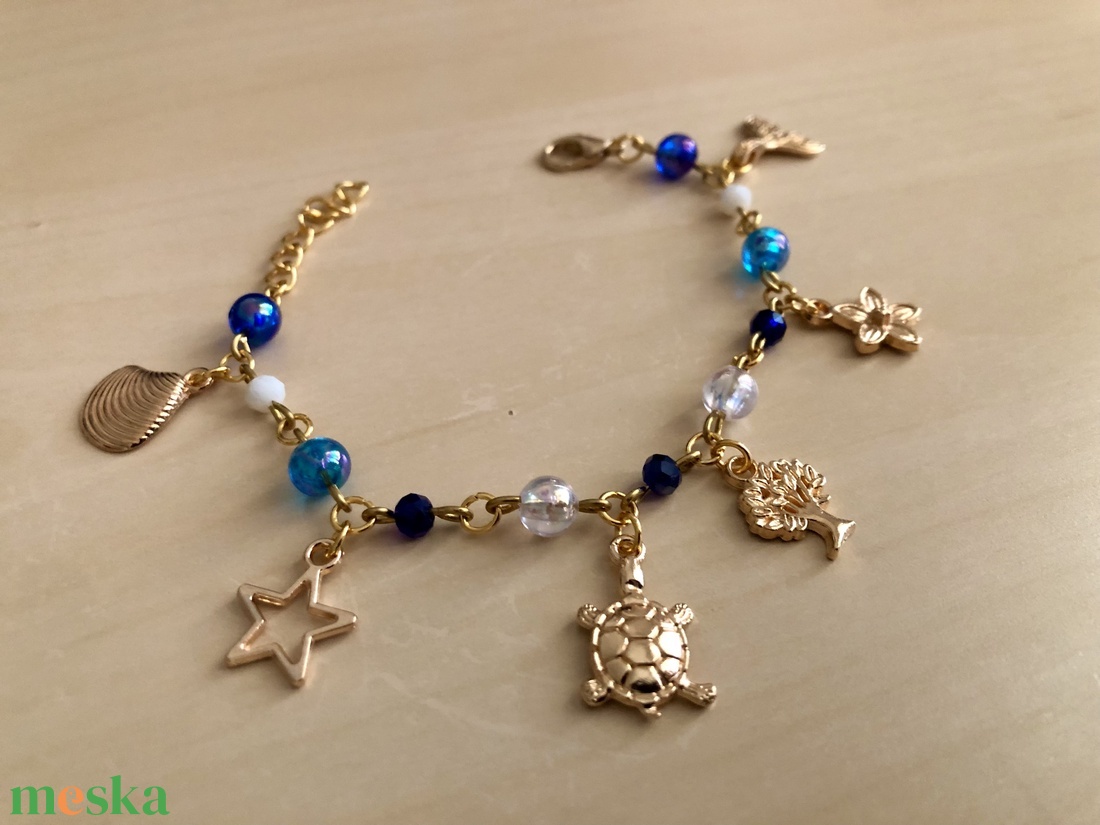 Charmie 007 - ékszer - karkötő - charm karkötő - Meska.hu