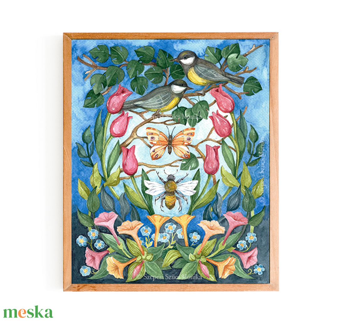 Nyári reggelen - Print (Akvarell) - otthon & életmód - dekoráció - kép & falikép - kép & falikép - Meska.hu Nyári reggelen - Print (Akvarell) - otthon & életmód - dekoráció - kép & falikép - kép & falikép - Meska.hu