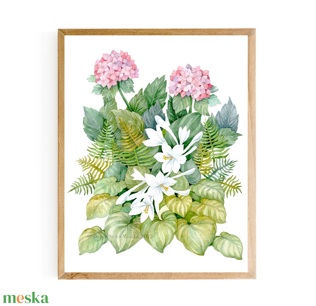 Árnyas kert - Print (Akvarell) - otthon & életmód - dekoráció - kép & falikép - kép & falikép - Meska.hu Árnyas kert - Print (Akvarell) - otthon & életmód - dekoráció - kép & falikép - kép & falikép - Meska.hu