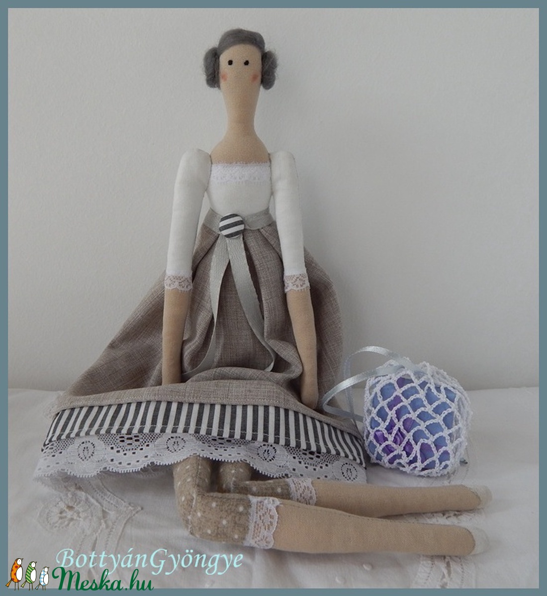 Tilda jellegű baba - Barbara -  - Meska.hu