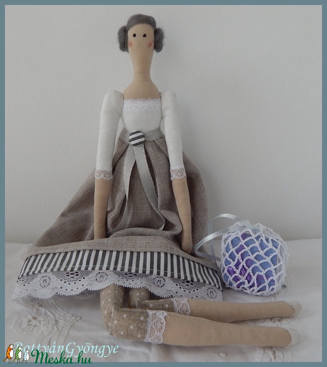 Tilda jellegű baba - Barbara -  - Meska.hu