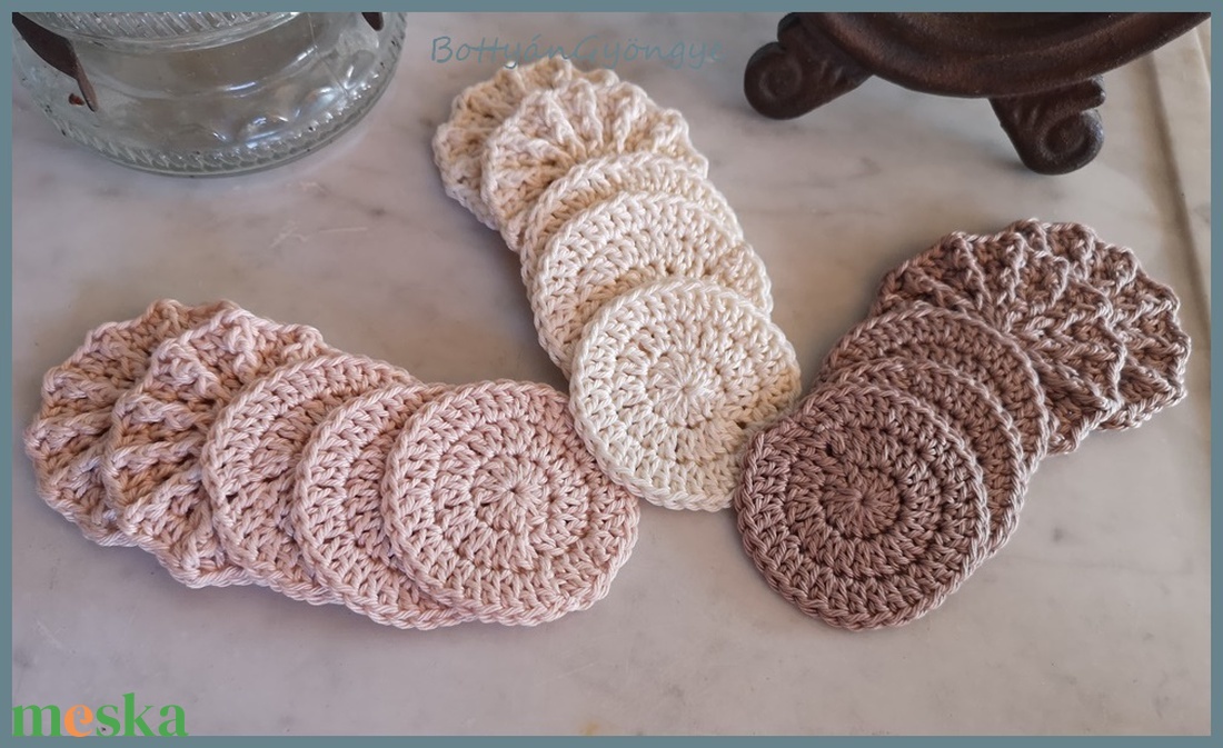 Arctisztító korong csomag - szépségápolás - arcápolás - arctisztító korong - Meska.hu