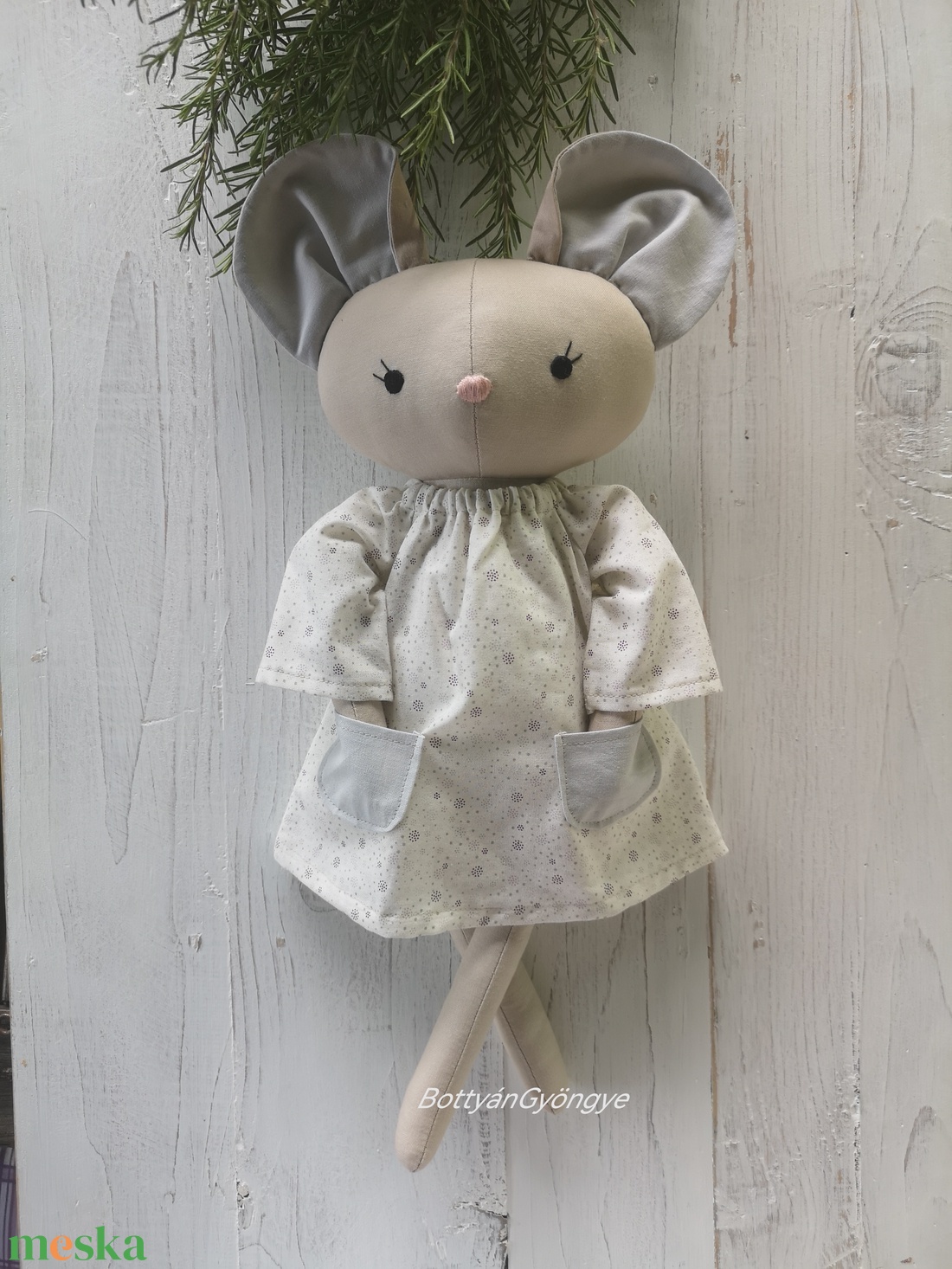 Öltöztethető baba / egér Akciós! - játék & sport - baba & babaház - öltöztethető baba - Meska.hu