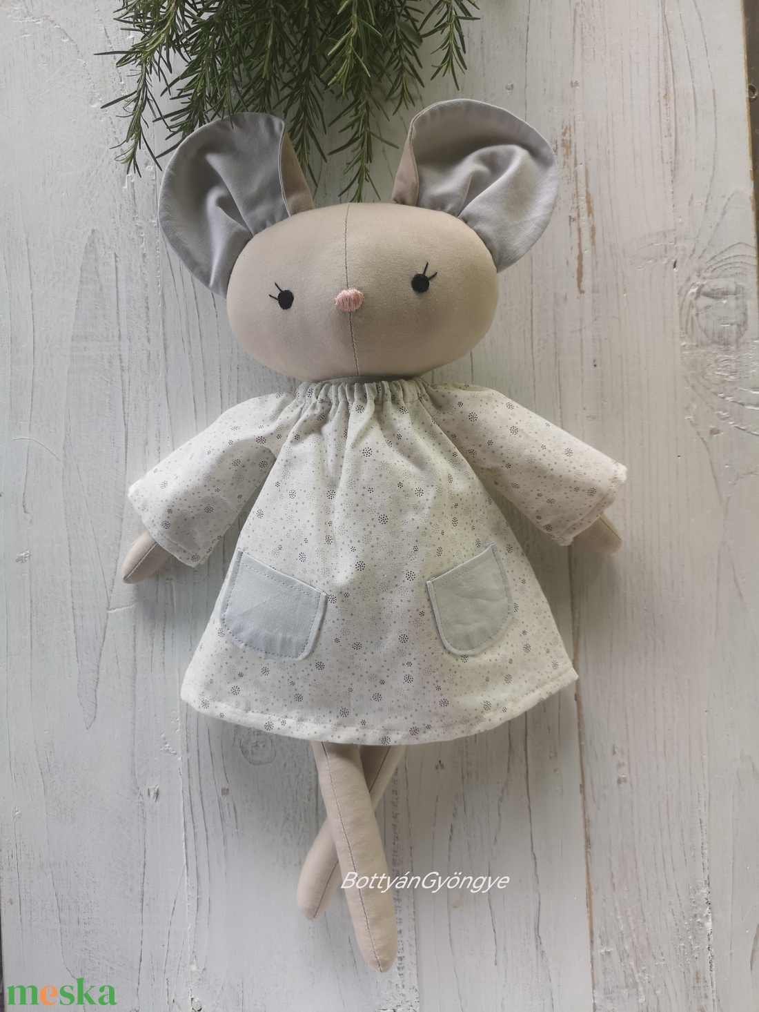 Öltöztethető baba / egér Akciós! - játék & sport - baba & babaház - öltöztethető baba - Meska.hu